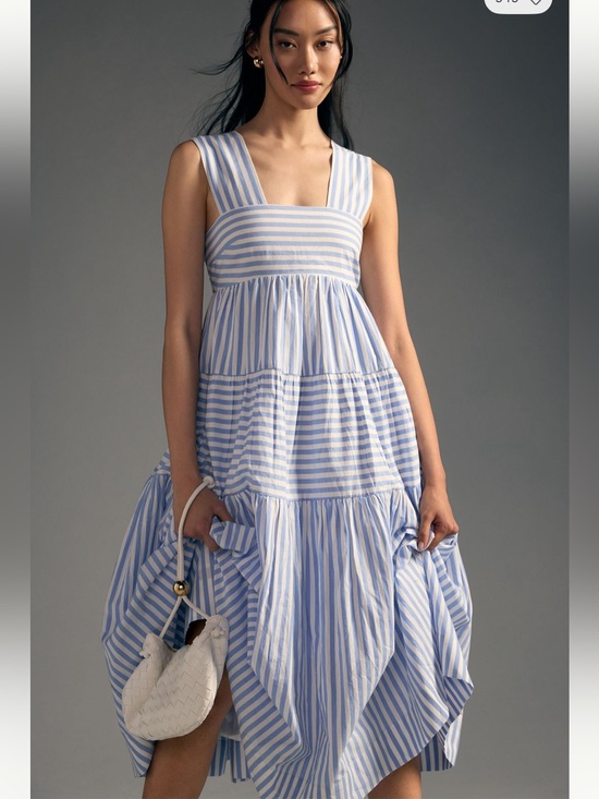 Anthropologie Dresses & Skirts - Anthropologie Helena Square Neck Babydoll Dress
